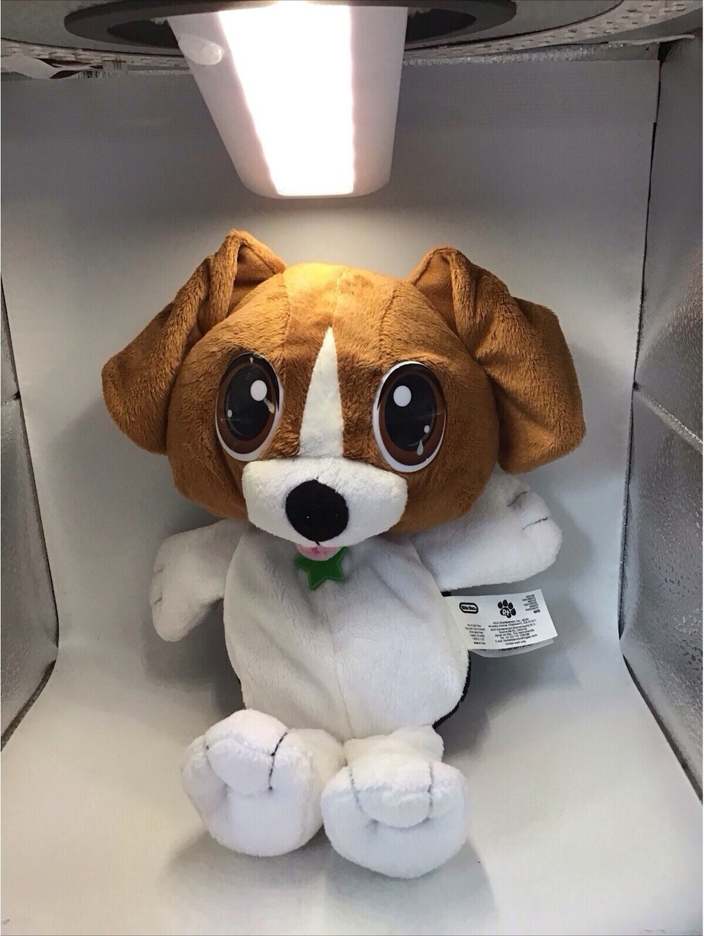 Little Tikes Rescue Tales Cuddly Pup Beagle Soft Plush Pet Toy, w/Warming Pack